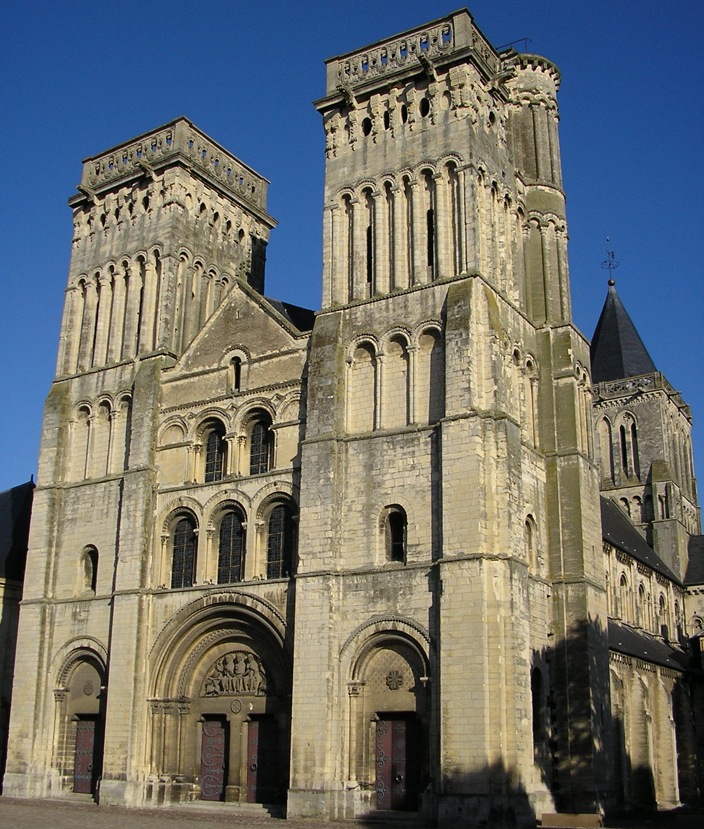 The convent at Caen constructed by William in the eleventh century. It inspired many later Norman Buildings in England after the Conquest.